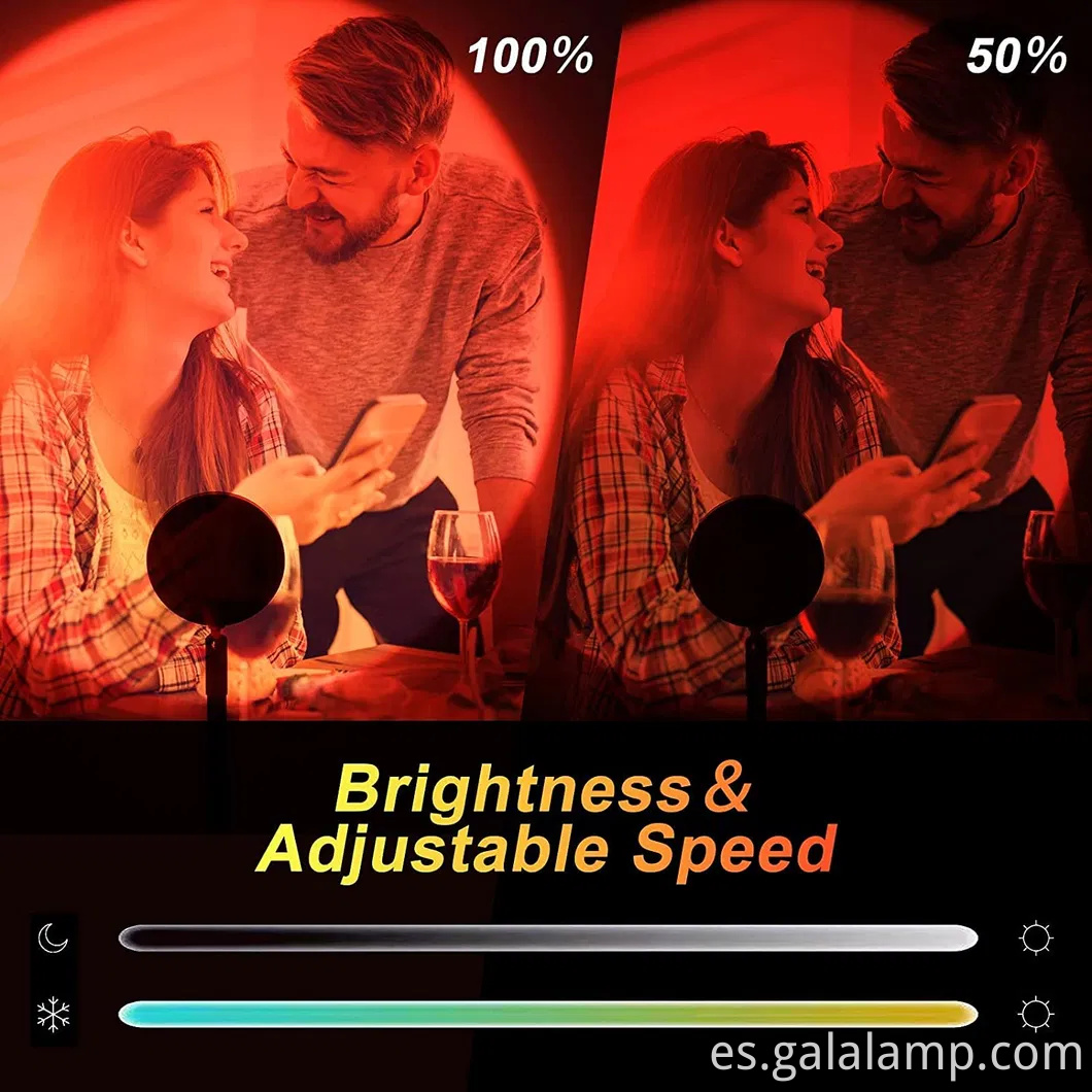 Lámpara LED RGB RGB RGB con control de la aplicación Tuya